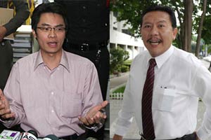นายวิศาล ดิลกวณิช -นายชูวิทย์ กมลวิศิษฏ์