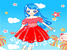 เกมส์ blue angel dressup
