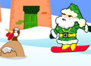 เกมส์ santa urban snowboarding