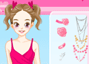 เกมส์ Pink Closet Dress Up