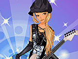 เกมส์ Rock Star Dress UP