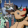 เกมส์ Rudolph’s Red Race