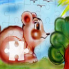 เกมส์ Kids puzzle with animal