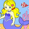 เกมส์ Mermaid Coloring