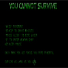 เกมส์ You cannot survive