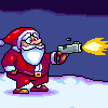 เกมส์ Xmas Meltdown: Santa VS Aliens