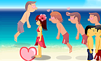 เกมส์ Beach Flirting Game