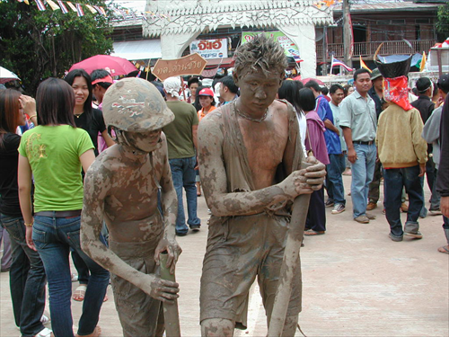 ประมาลภาพ เทศกาลผีตาโขน 2548