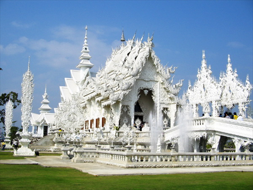 <font face="MS Sans Serif" size="1" color="#0000FF"><b>วัดร่องขุ่น </b></font>