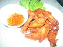 ปีกไก่ทอดเกลือ อร่อยได้ทุกโอกาส